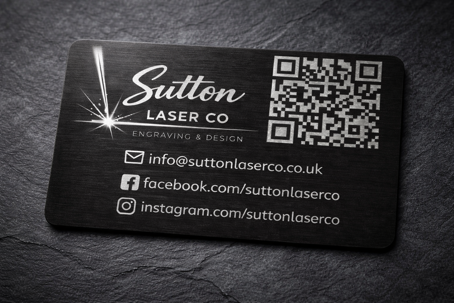 Custom laser engraving